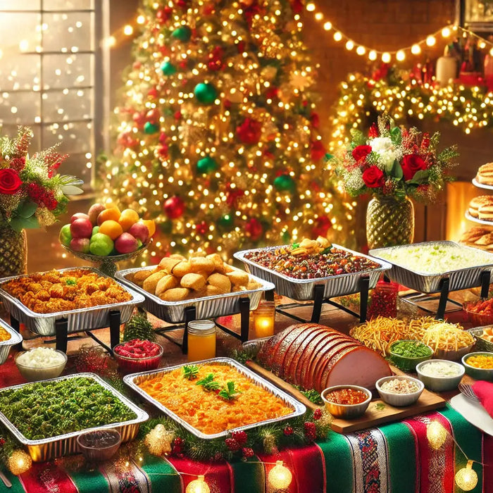 8-Festive-DIY-Buffet-Ideas-with-Disposable-Pans-That-Everyone-Will-Love KitchenDance