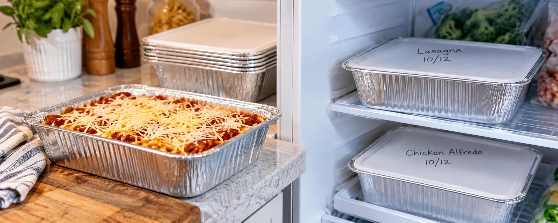 7 Make-Ahead Fall Freezer Meals to Prepare in Disposable Foil Pans
