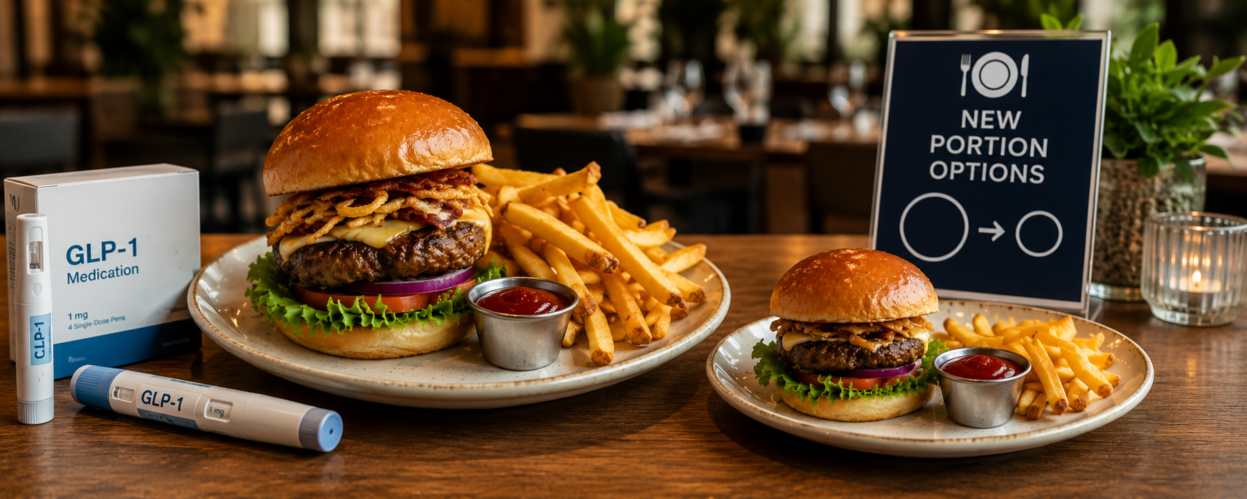 How GLP-1 Medications Are Changing Restaurant Portion Sizes