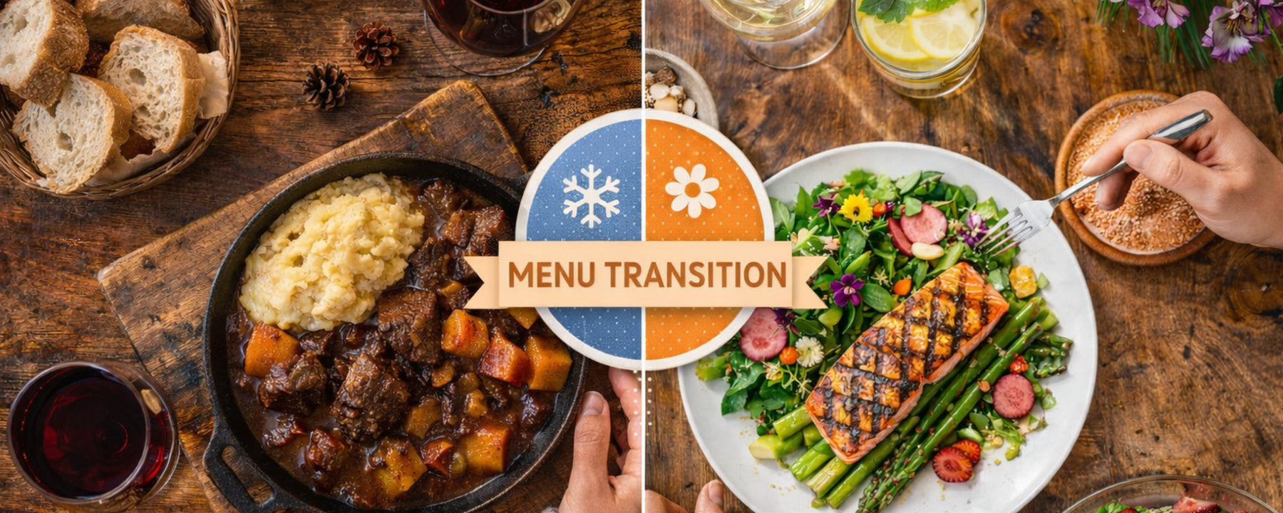 How to Transition Your Menu from Winter Comfort Foods to Spring Favorites