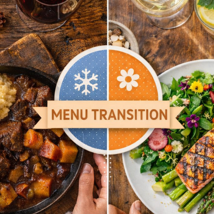 How to Transition Your Menu from Winter Comfort Foods to Spring Favorites