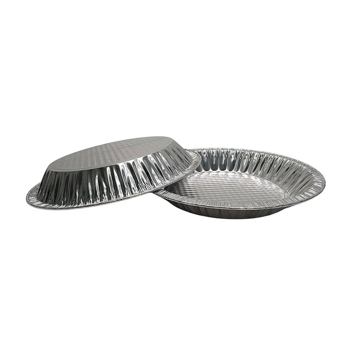 9" Quilted Disposable Aluminum Foil Pie Pan #11928 D&W Fine Pack