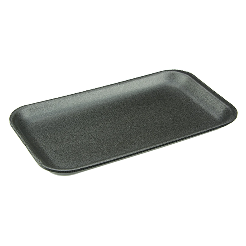 17S Polystyrene Foam Supermarket Meat Tray - Sleeve of 250 - #0TFB17S00000