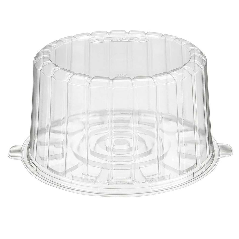 7" Plastic 2-Piece Double Layer Round Cake Container - #1007CL