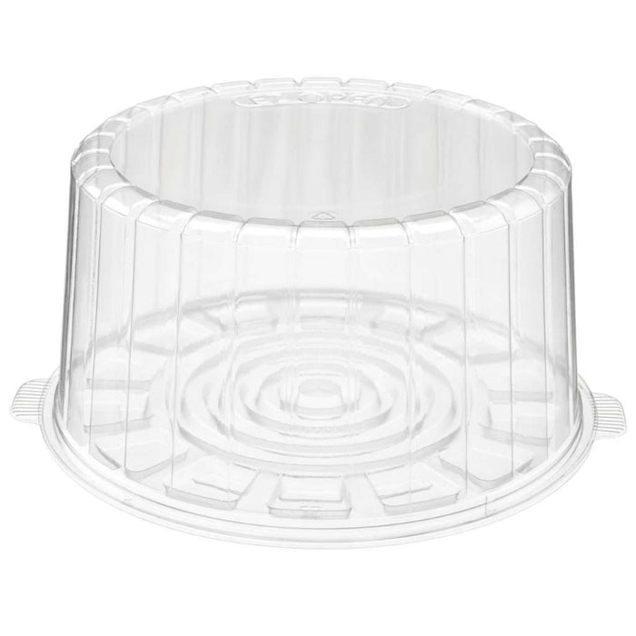 9" Two-Piece Double Layer Plastic Round Cake Container - #1009CL