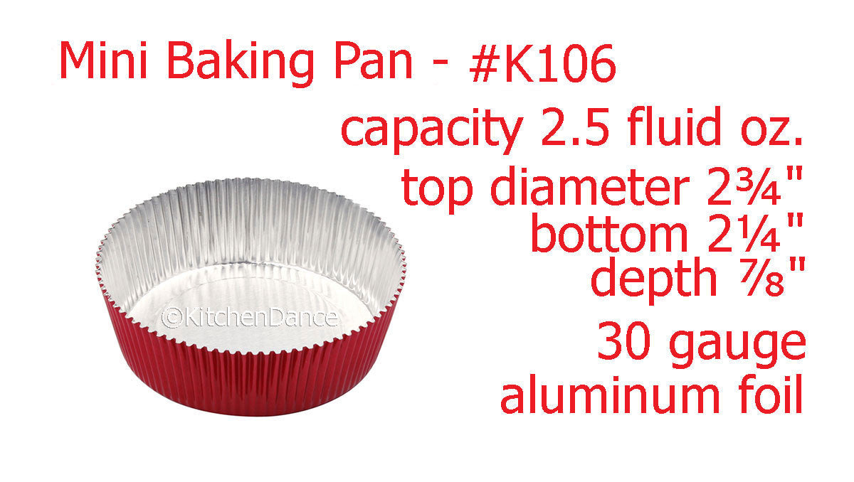 disposable aluminum foil tart shell, cupcake liner, mini baking pan