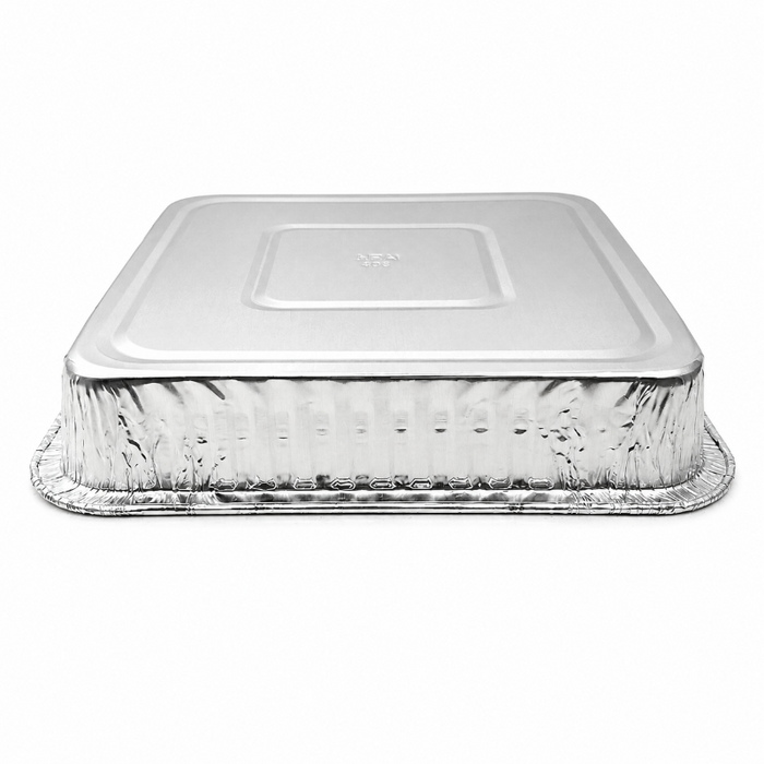 9" Disposable Aluminum Square Foil Cake Pan - #1100NL
