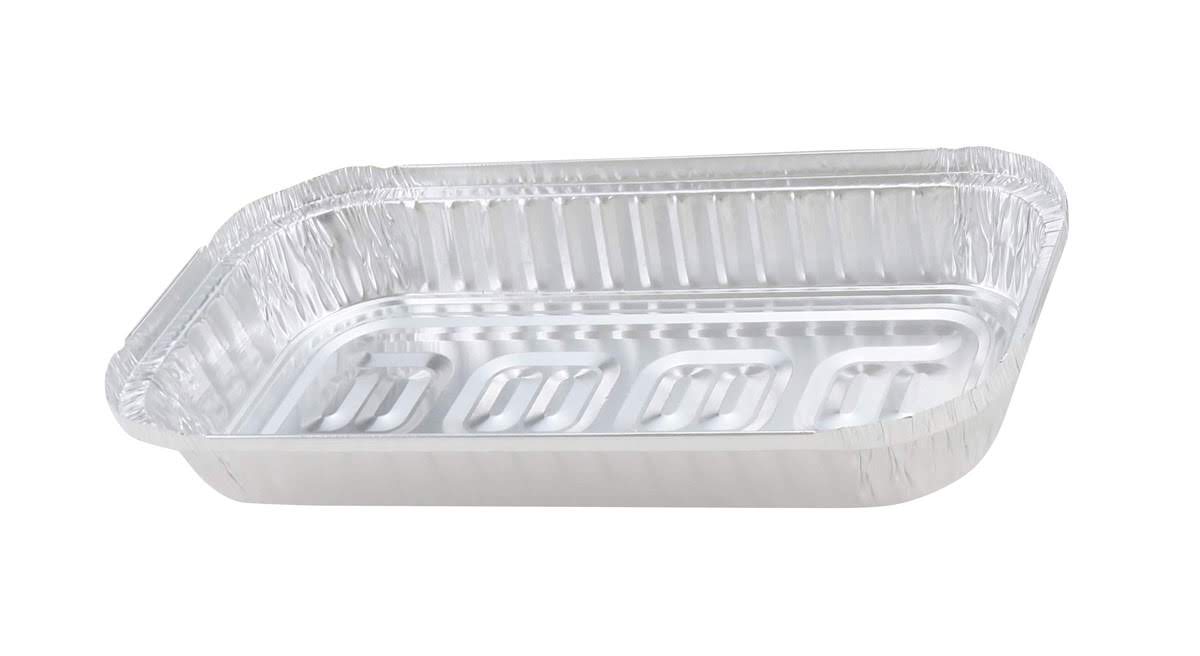 3 lb. Disposable Aluminum Oblong Foil Pan  #110NL