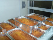 2 lb. Disposable Aluminum Foil Loaf Pan with Plastic Lid   #5100P HFA Inc. -- Handi-foil of America