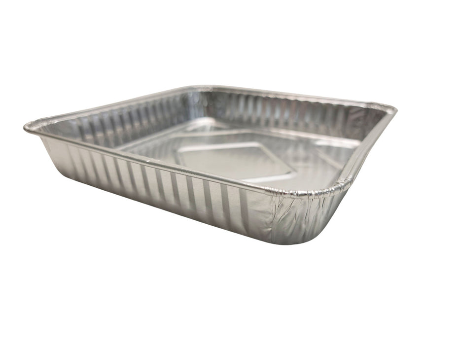 8" Disposable Square Aluminum Foil Baking Pan  -  #1155NL