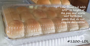 Disposable  Aluminum Foil 1/4  Sheet Cake Pan with Plastic Lid  #1200P D&W Fine Pack