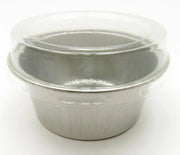 1½ oz. Colored Foil Cups with Plastic Lids #A45P KitchenDance