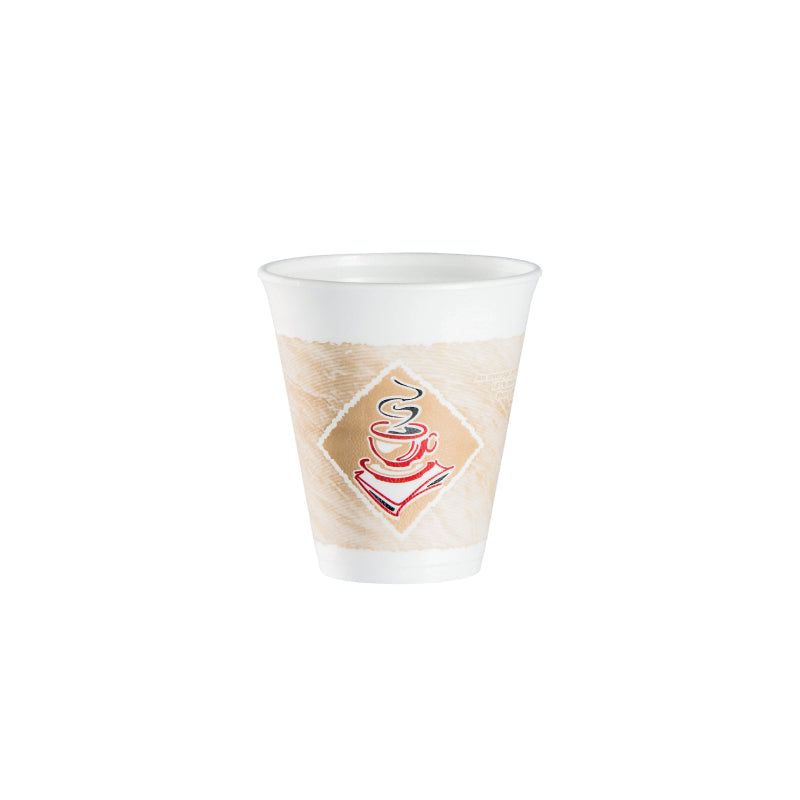 Café G® Red 12 oz. EPS Foam Cup - Sleeve of 20 - #12X16G