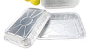 disposable aluminum foil baking pans, boiling pan, food serving pan