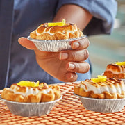 D & W Fine Pack - 3⅜" Disposable Aluminum Foil Tart Pan -  #A90 D&W Fine Pack
