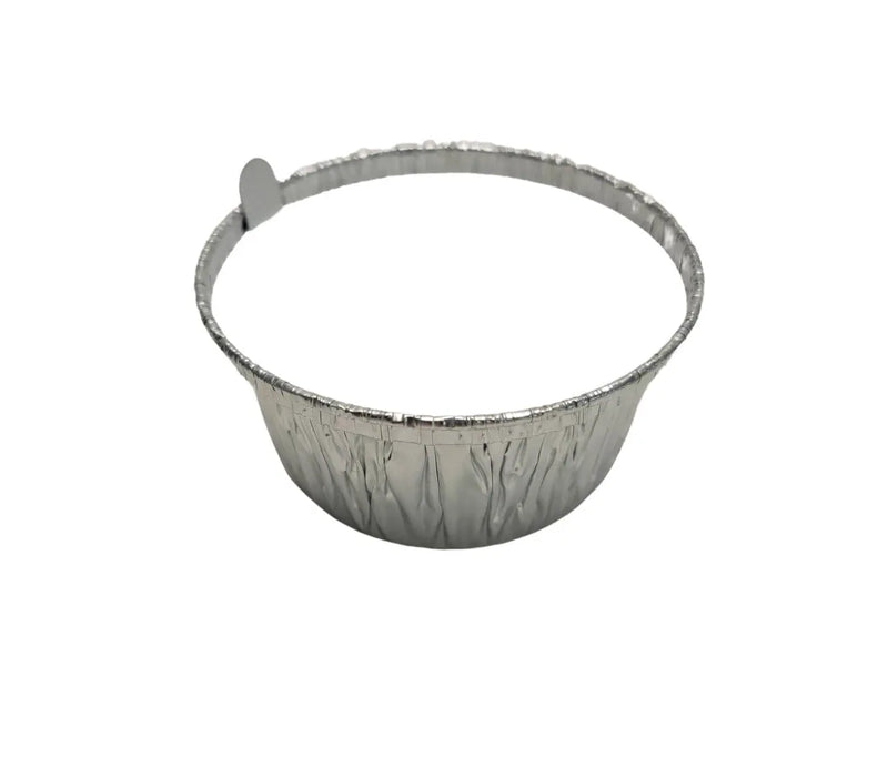 Disposable Aluminum 4 oz. Foil Ramekins with Board Lid  #1400L D&W Fine Pack