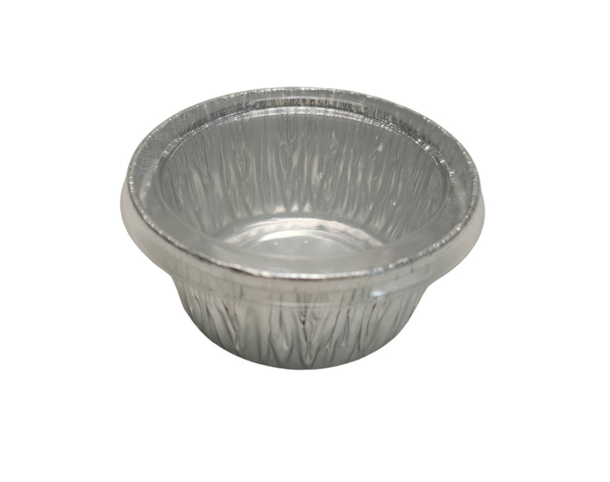 Disposable Plastic Lid for 4 oz. Aluminum Foil Cup  #P1400