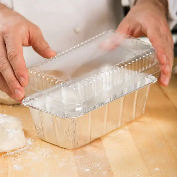 D & W Fine Pack 1½ lb. Foil Loaf Pan with Dome Lid #208P D&W Fine Pack