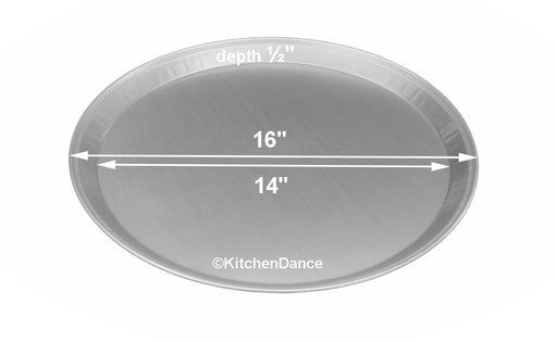 disposable aluminum foil 16" catering tray, food serving tray