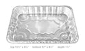 disposable aluminum foil holiday baking pan, 4th of July