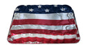 disposable aluminum foil baking pan, American Flay, Fourth of July