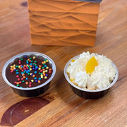 8 oz. Round Disposable Aluminum Foil Colored Dessert pan  #A8NL KitchenDance