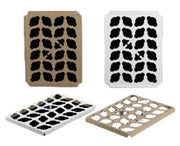 Reversible 2 Dozen Mini Cupcake Insert for 14 x 10 Boxes - Pack of 10 - #1855 BRP Box shop