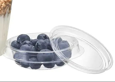 Plastic Lid for 2 oz. and 4 oz. Round Inserts - #CCLR Inline Plastics