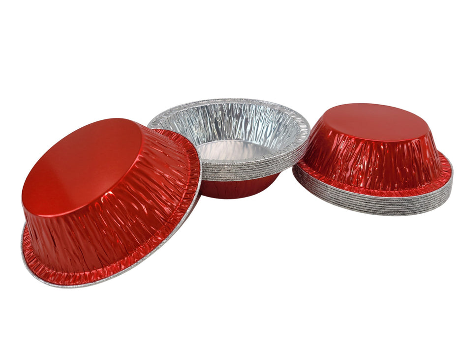 5" Disposable Aluminum Foil Tart Pan - Individual Pie Pan   #501NL