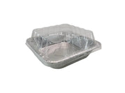 10" Square Roasting or Cake Pan with Plastic Dome Lid   #3600P Durable Packaging