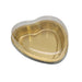 8 oz.  Disposable Heart shaped Foil Pan with Snap-on Plastic Lid  #A255P KitchenDance