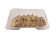 Clear plastic loaf and cake roll container   #CPC395 Durable Packaging