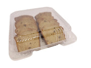 9" Square Hinged Plastic Container  #CPC900 Durable Packaging