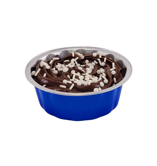 8 oz. Round Disposable Aluminum Foil Colored Dessert pan  #A8NL