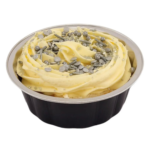 8 oz. Round Disposable Aluminum Foil Colored Dessert pan  #A8NL KitchenDance