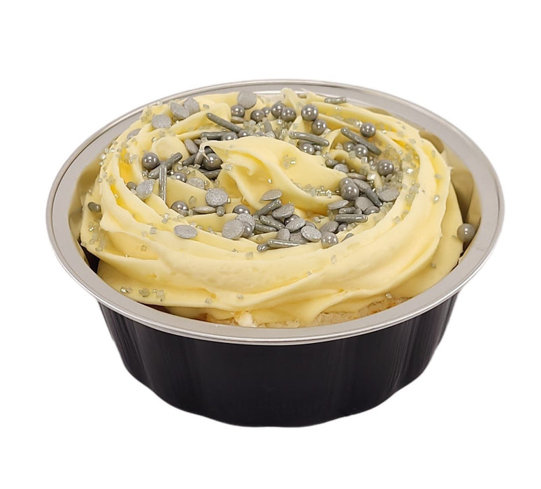 8 oz. Round Disposable Aluminum Foil Colored Dessert pan  #A8NL