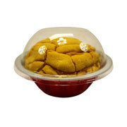 18 oz. Jumbo Disposable Aluminum Colored Pot Pie Pan with Dome Lid #A57P KitchenDance
