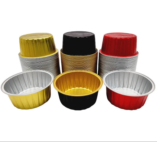 4.5 oz. Colored Aluminum Ramekin or Dessert Cup #A35NL KitchenDance