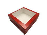 10 x 10 x 4" Colored Lock Tab Box - Pack of 10  #10104W BRP Box shop