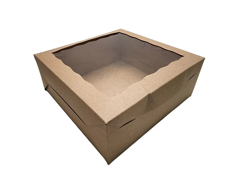 10 x 10 x 4" Kraft Lock Tab Box - Pack of 10  #10104K BRP Box shop
