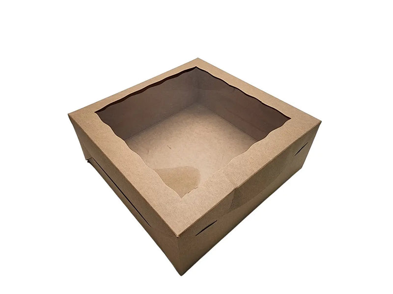10 x 10 x 4" Kraft Lock Tab Box - Pack of 10  #10104K BRP Box shop