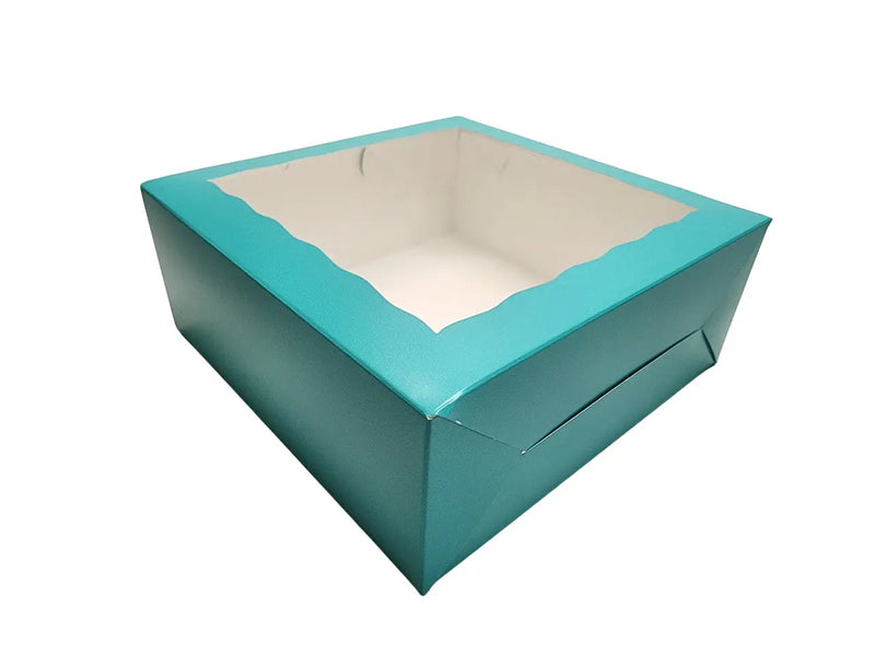 10 x 10 x 4" Colored Lock Tab Box - Pack of 10  #10104W BRP Box shop