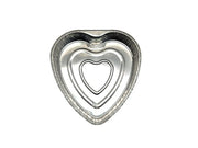 Disposable Aluminum Foil Heart Shaped Cake Pan   #339NL HFA Inc. -- Handi-foil of America