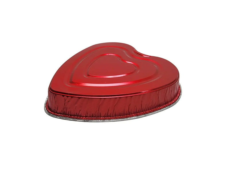 Disposable Aluminum Foil Heart Shaped Cake Pan   #339NL HFA Inc. -- Handi-foil of America