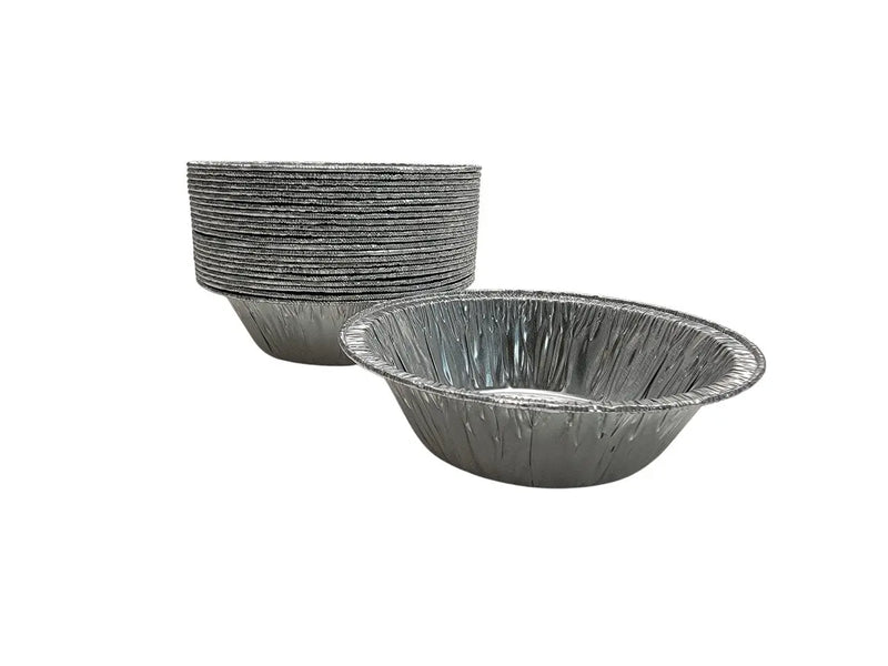 4" Deep Disposable Aluminum Foil Tart or Pie Pan #1152NL KitchenDance