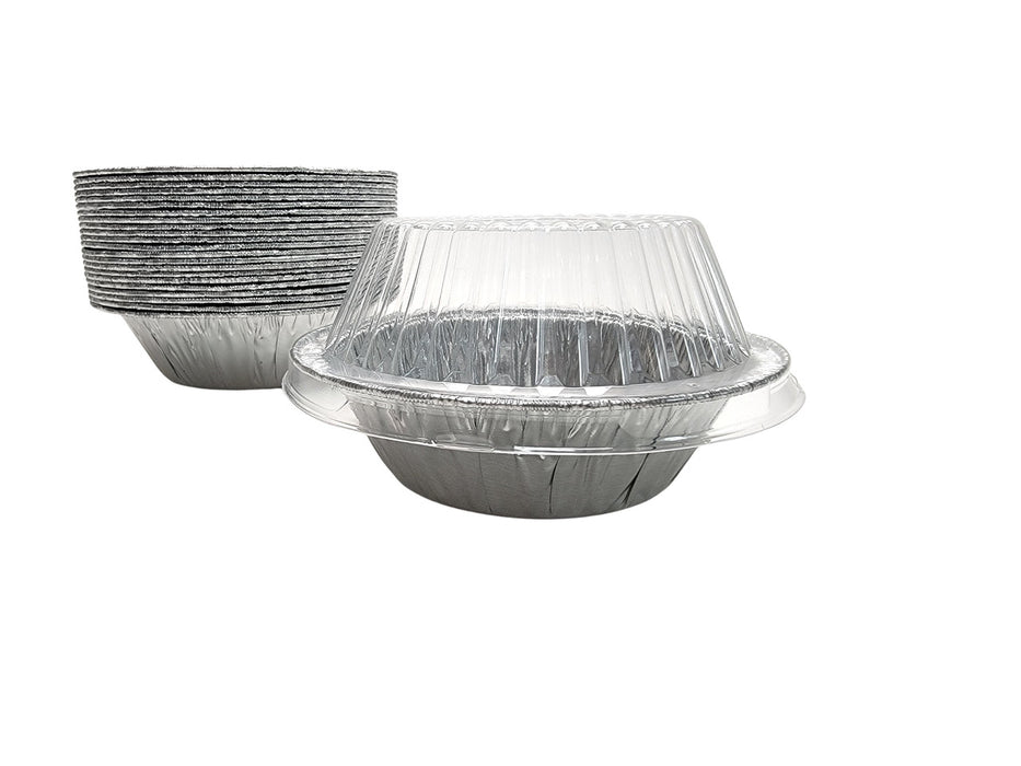 5¾" Pot Pie Pan with Plastic Dome Lid   #4007P