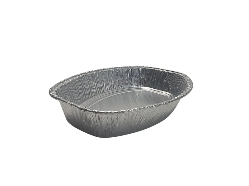 Oval Shaped Disposable Aluminum Foil Casserole Pan  #4600 Durable Packaging
