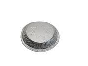 8" Disposable Aluminum Foil Pie Pan - Medium Depth  #850 D&W Fine Pack