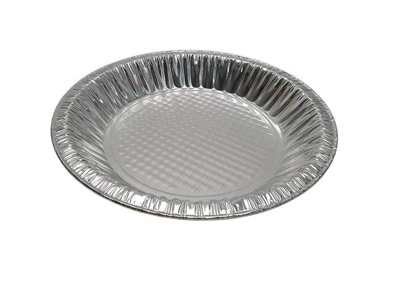 9" Quilted Disposable Aluminum Foil Pie Pan #11928 D&W Fine Pack