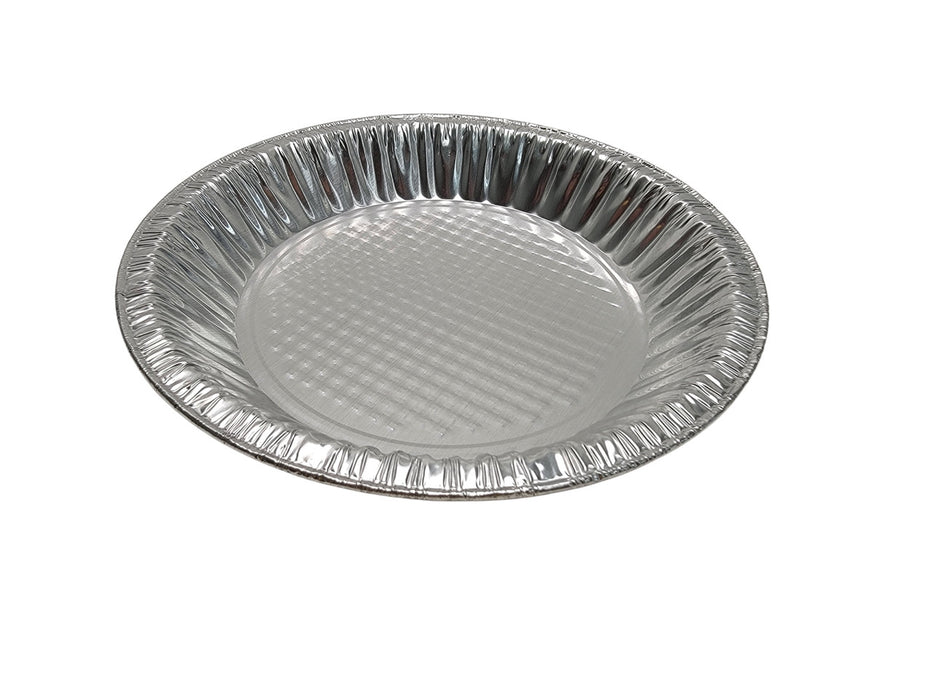 9" Quilted Disposable Aluminum Foil Pie Pan #11928